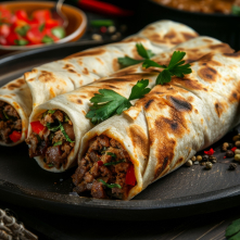 Chicken Tikka Kathi Roll