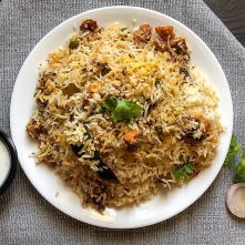Goat Dum Biryani
