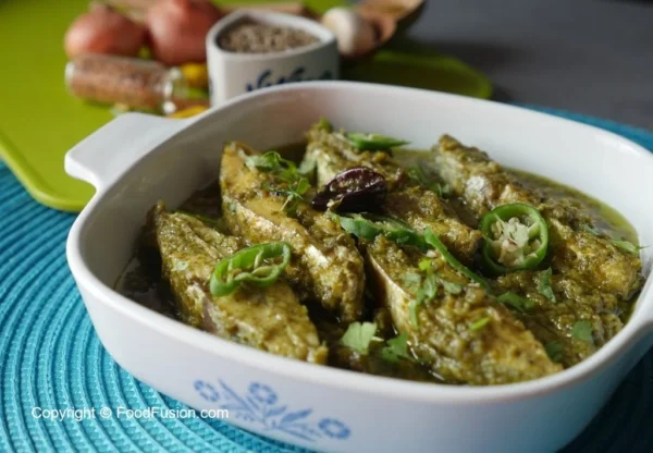 Boneless Fish Hara Masala